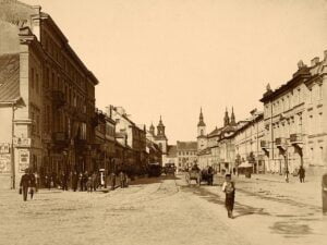 Warszawa, Ulica Długa, Konrad Brandel, ok. 1885